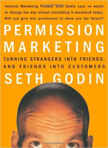image of Seth Godin's Permission Marketing book