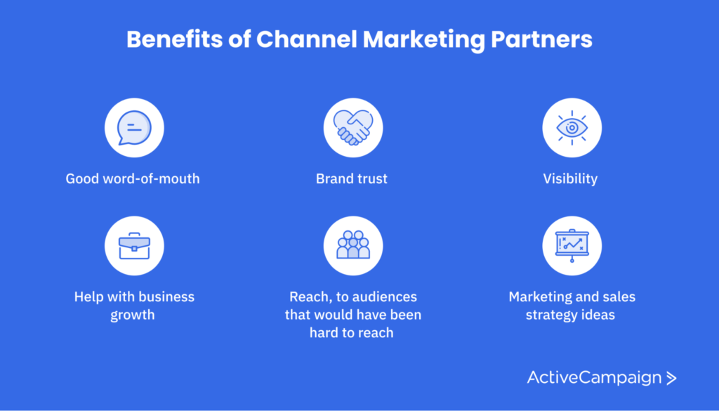 benefits of channel marketing partners