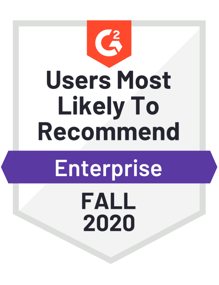 most likely to recommend enterprise