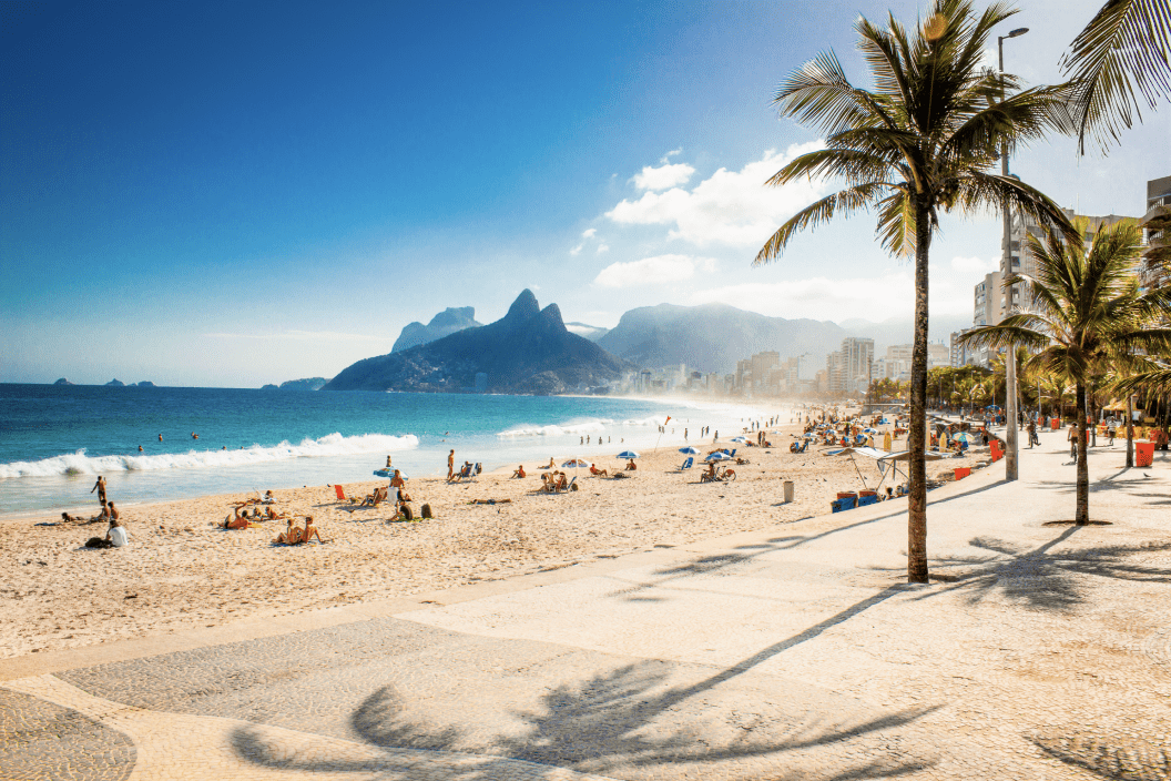 A sunny day at the beach