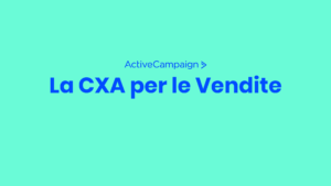 La CXA per le Vendite