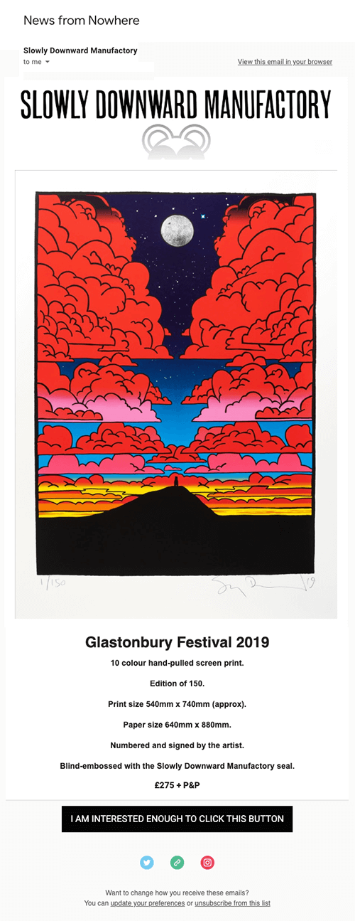 Stanley donwood email