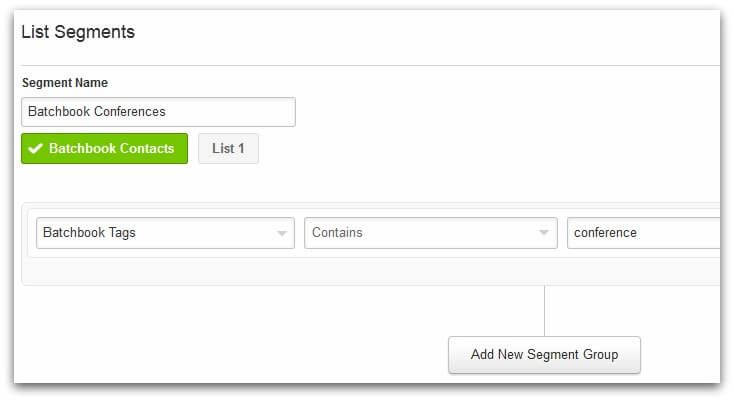 Screenshot of importing subscribers in ActiveCampaign