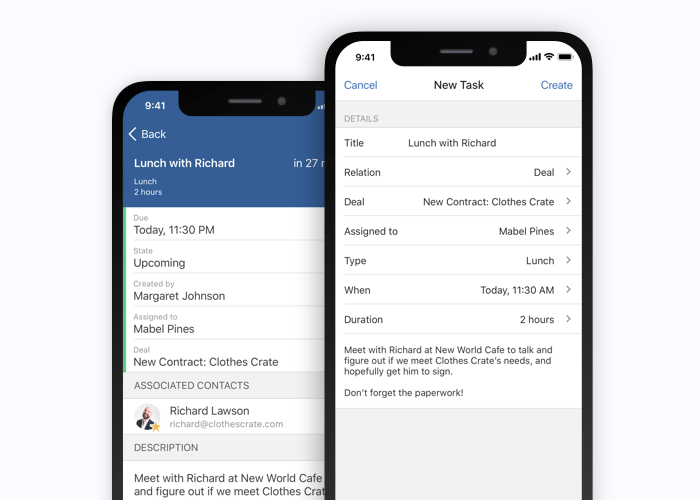 task assignment mobile