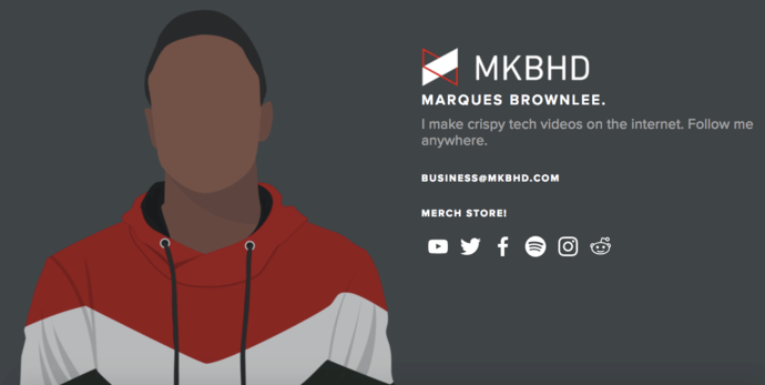 MKBHD website