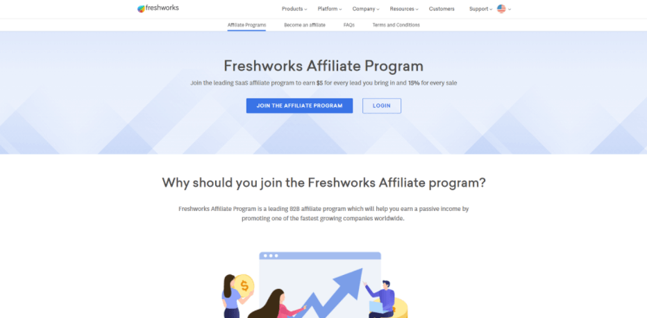 Freshworks website