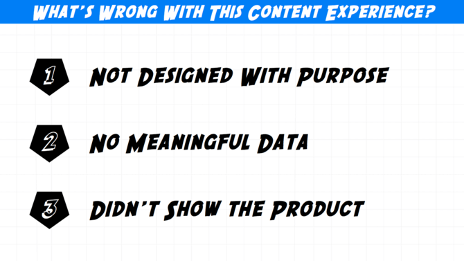 what's wrong with content marketing
