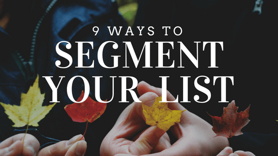 How to get started with list segmentation