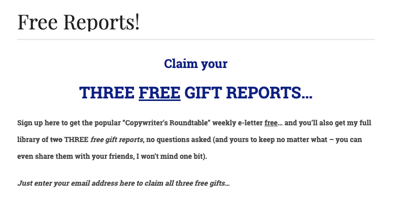 free-report-example