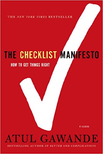 The Checklist Manifesto cover