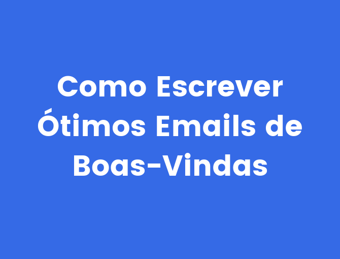 Exemplo de Email Marketing de Boas Vindas UOL