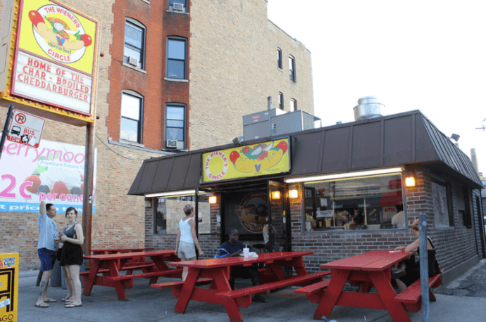 Wieners Circle hot dog stand