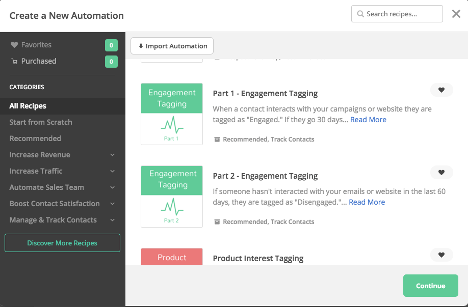 Engagement tagging automation