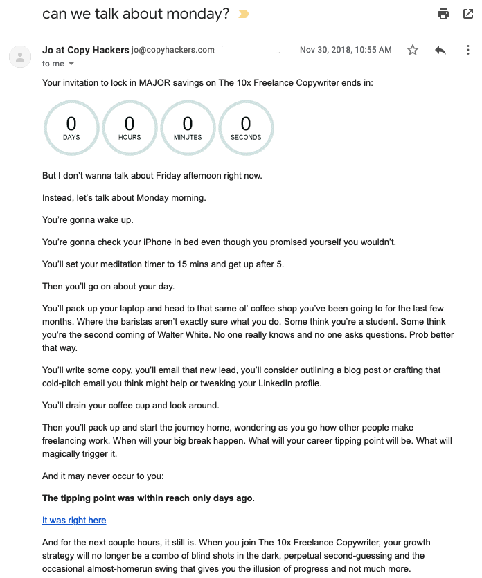 Exemplo de Email Marketing de Boas Vindas UOL