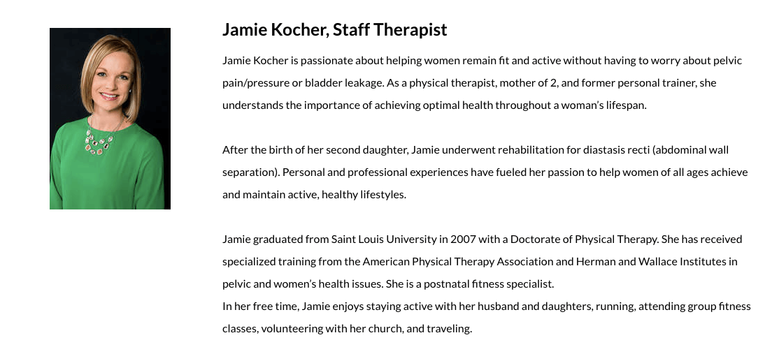 Jamie Kocher bio and headshot