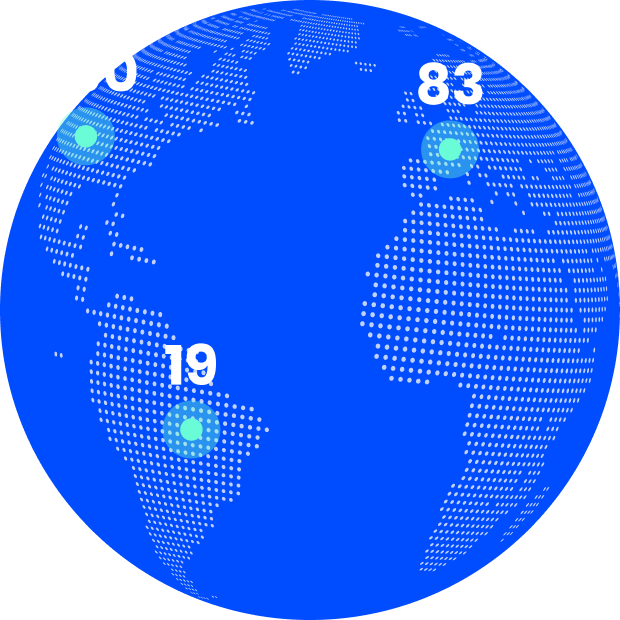 ActiveCampaign Globe Locations