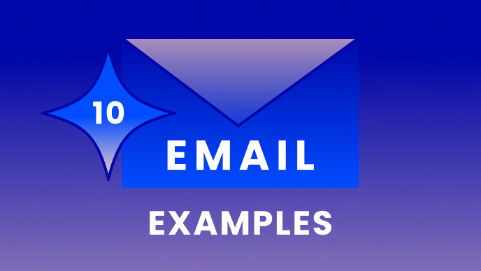 10 email examples