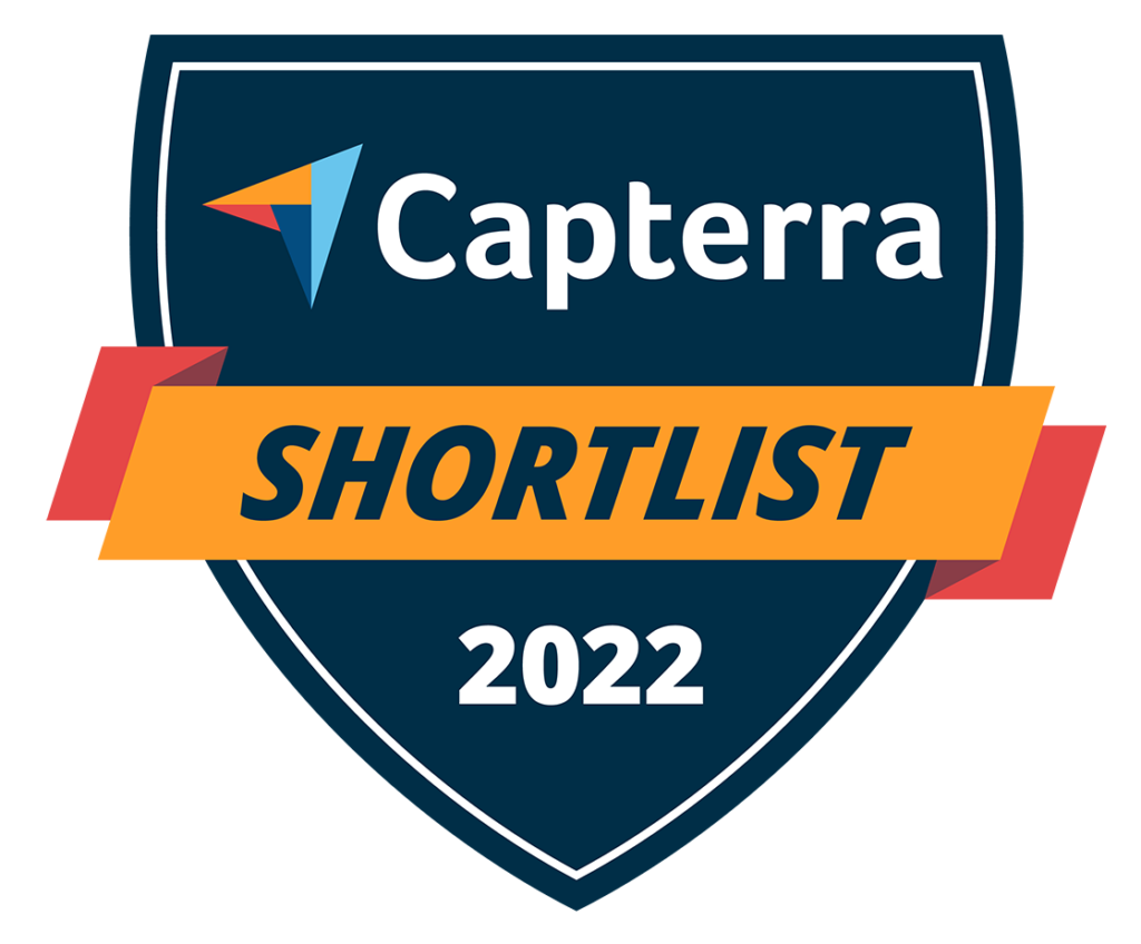 Capterra Shortlist badge