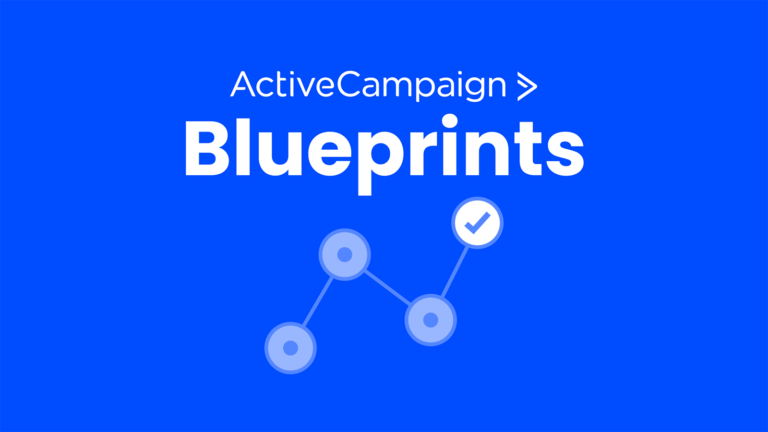 Bright blue Blueprints logo