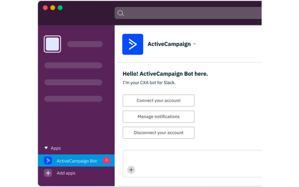 Manage your ActiveCampaign tasks in real-time directly in Slack