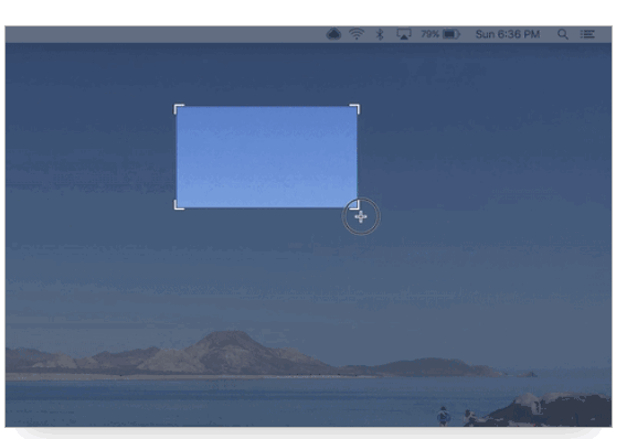 Una GIF animata che dimostra come usare il software di Cloud App.
