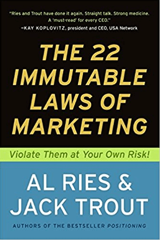 Les 22 lois immuables du marketing.