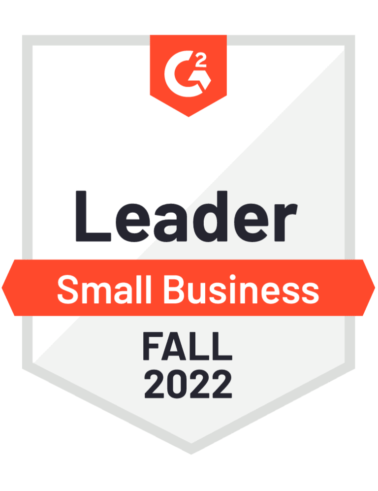 G2 Leader Small Business Fall 2022