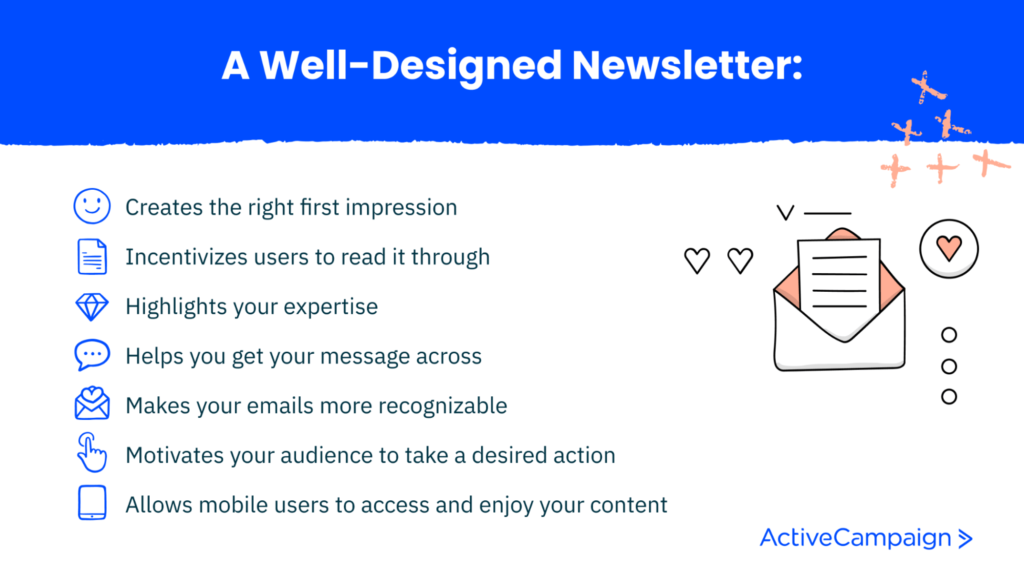 Importance of good newsletter design