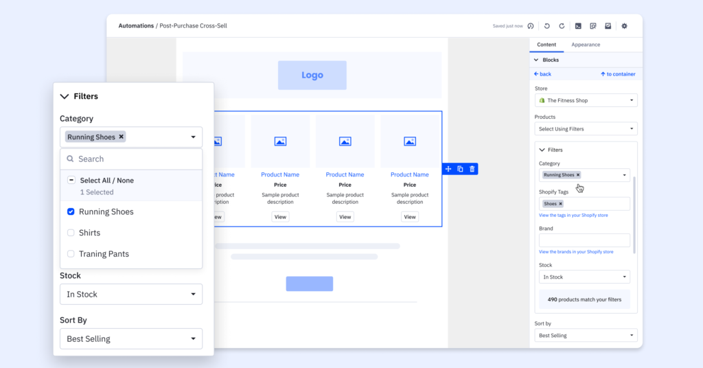 select using filters 1