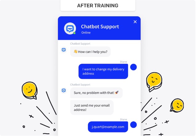 ChatBot rules-based bot lets you add images to add some fun and personality