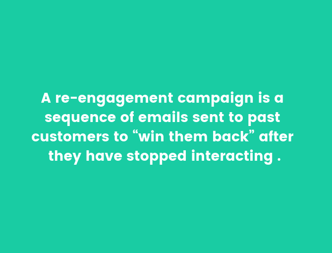what is the definition of re-engagement campaign