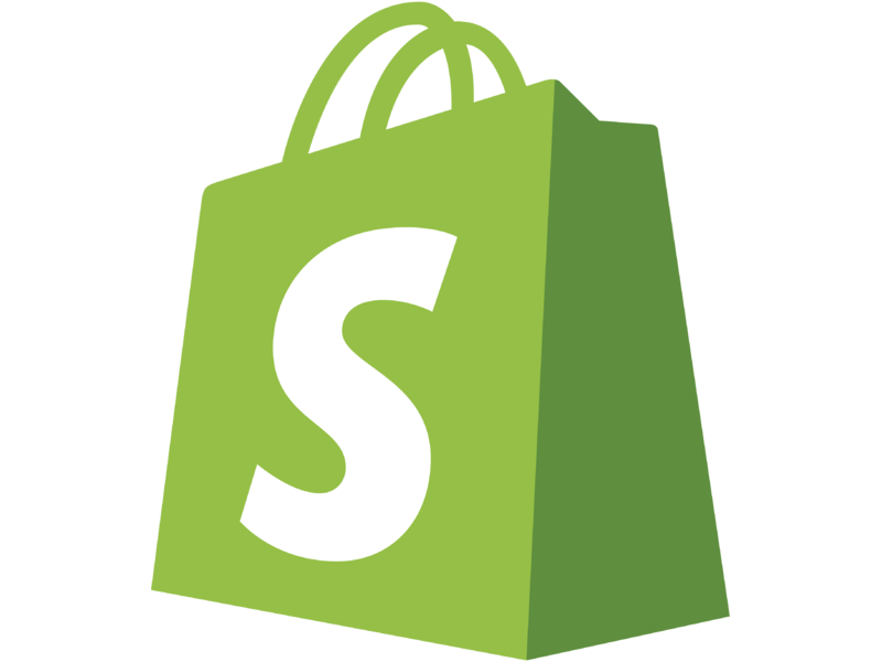 Logotipo de Shopify - uno de los mejores plataformas de ecommerce