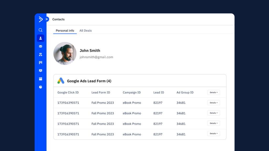 Sync your leads from Google Ads to ActiveCampaign