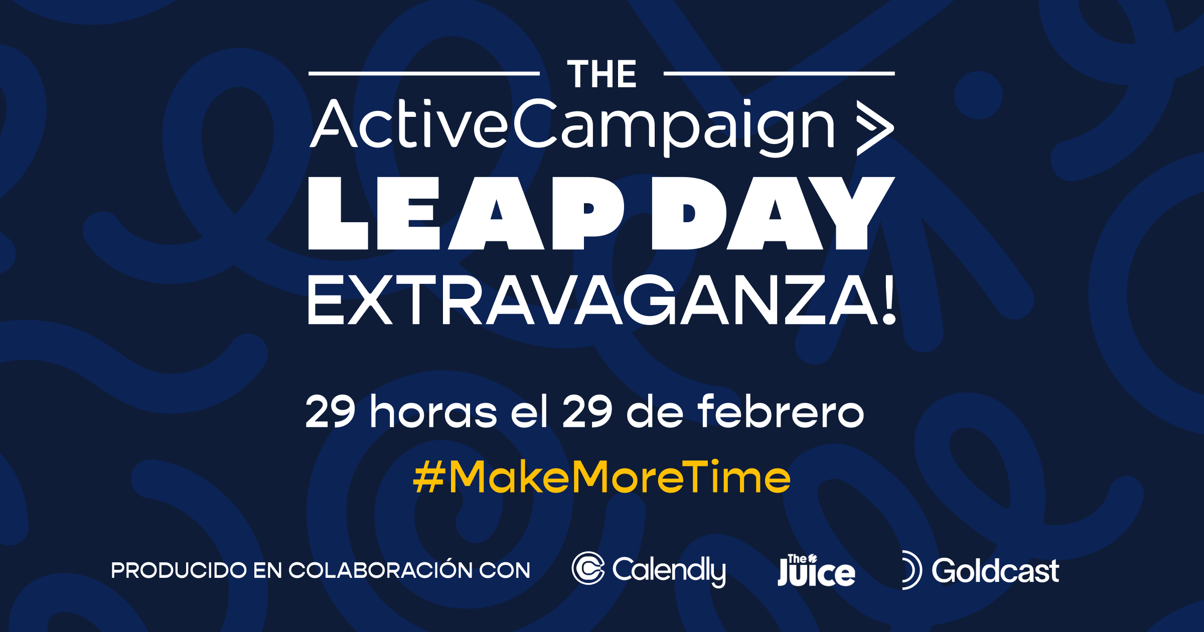 Descubre la magia del tiempo: únete a nosotros en el Leap Day Extravaganza! de ActiveCampaign