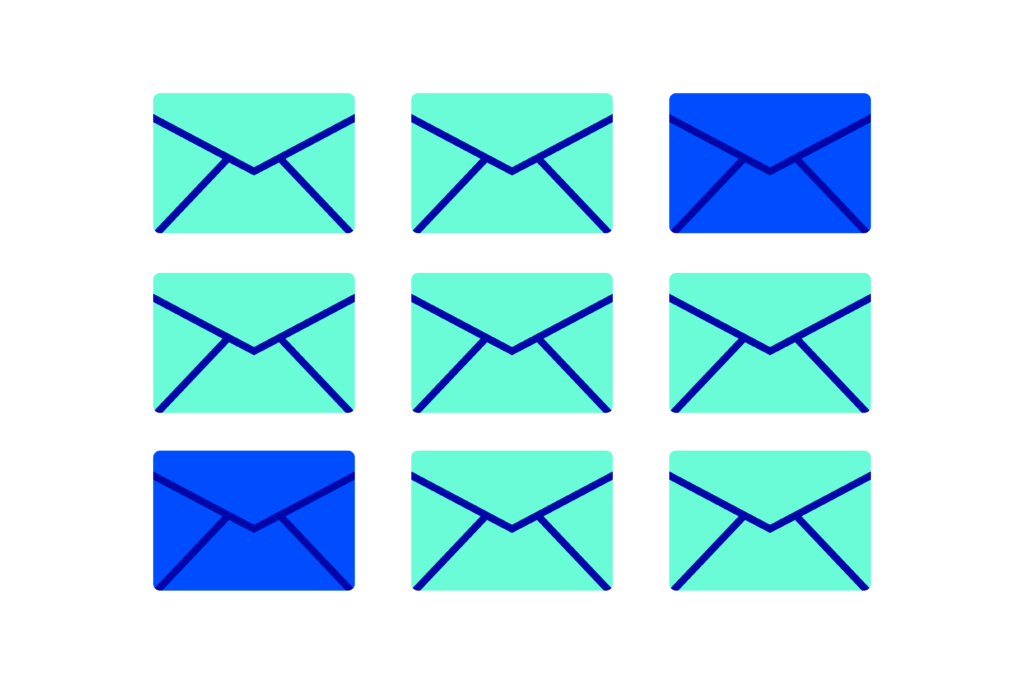 Envelope icons